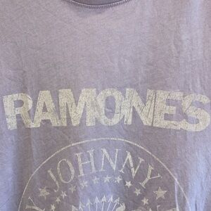 RAMONES Graphic Women's Tank Top - Purple